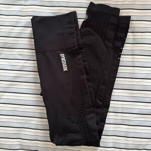 Gymshark leggings with cutouts (size XS)